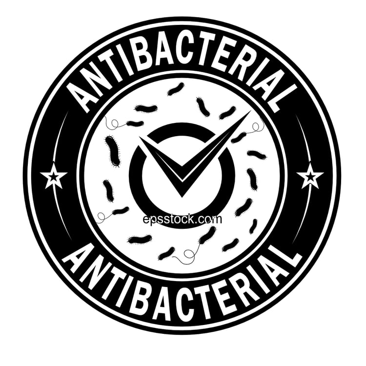 Antibacterial stamp