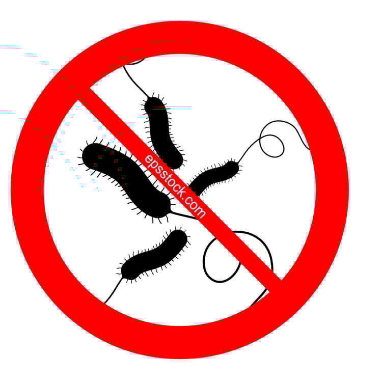 Antibacterial emblem