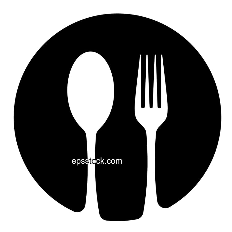 Spoon and fork
