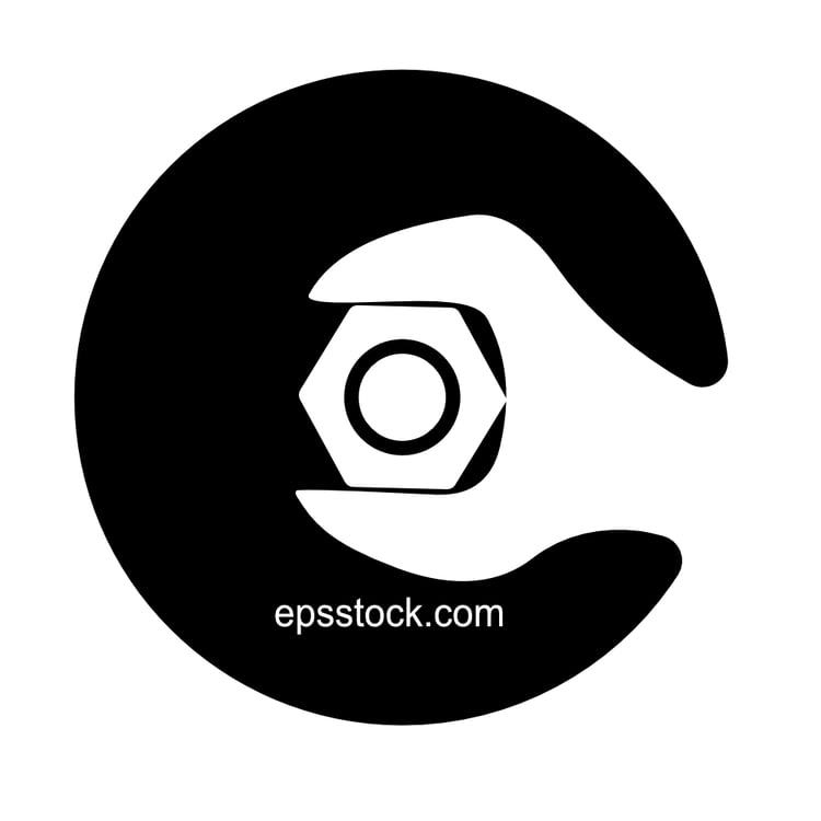 Repair service emblem