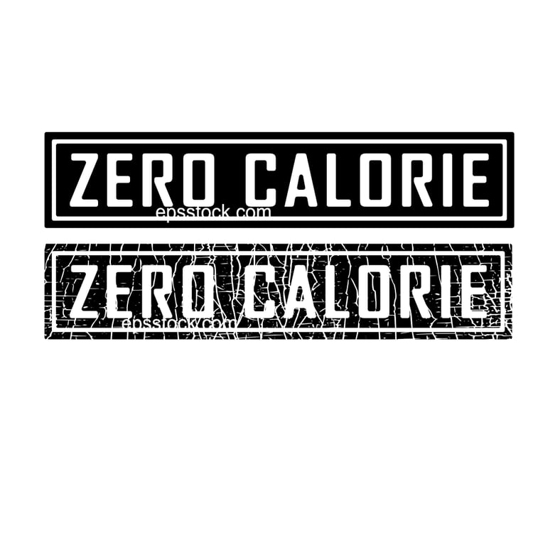 zero calorie stamp