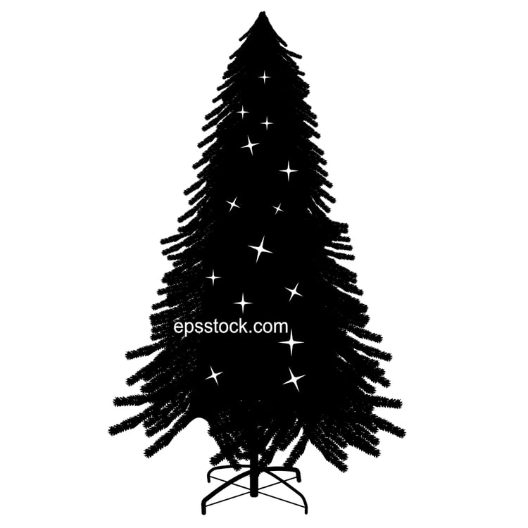 artificial christmas tree