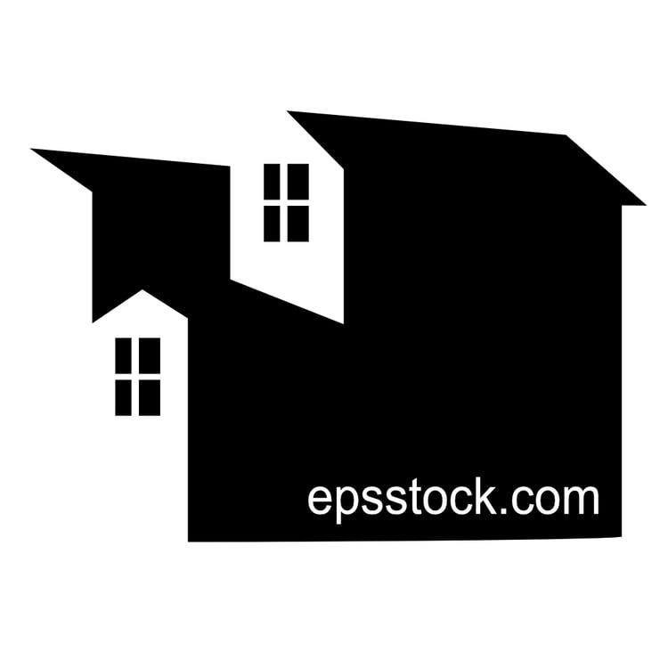 house isometric emblem