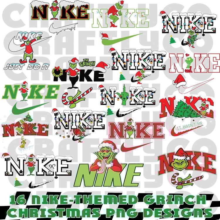 grinch png, christmas sublimation, nike christmas design, grinch t-shirt design, christmas png bundle, sneaker christmas design, holiday sublimation, digital download, christmas clipart, grinch digital art, streetwear christmas, holiday png, festive graph