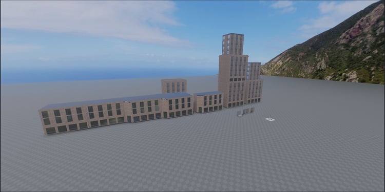 Roblox modern apartment block modular asset pack