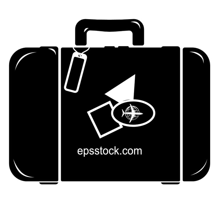 Suitcase Luggage,travel symbol