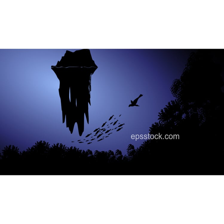 iceberg in the ocean