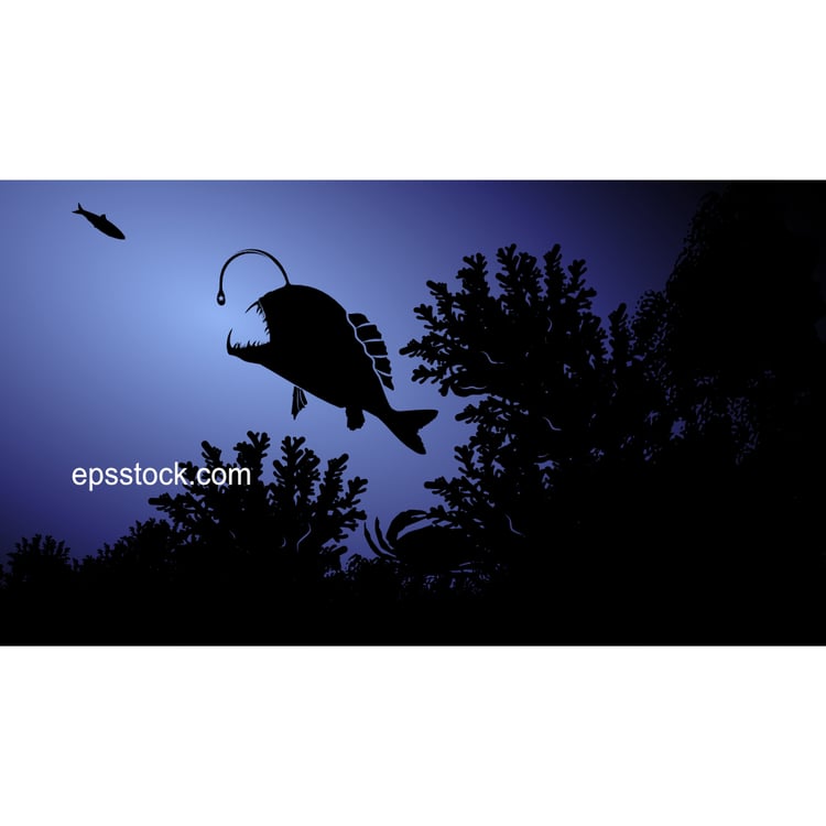 sea monster in the ocean