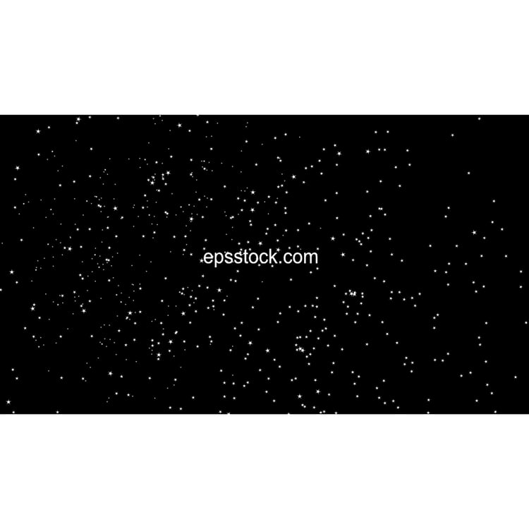Black Galaxy Background Stars Universe