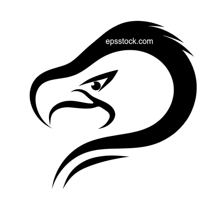 Geometric Eagle emblem