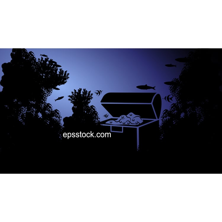 Treasure at the bottom of the ocean