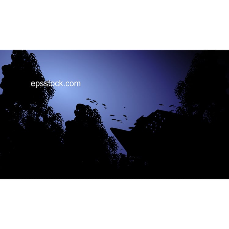 sunken ship in the ocean