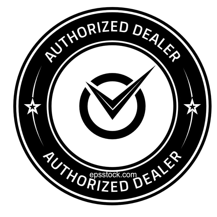 Authorized Dealer stamp