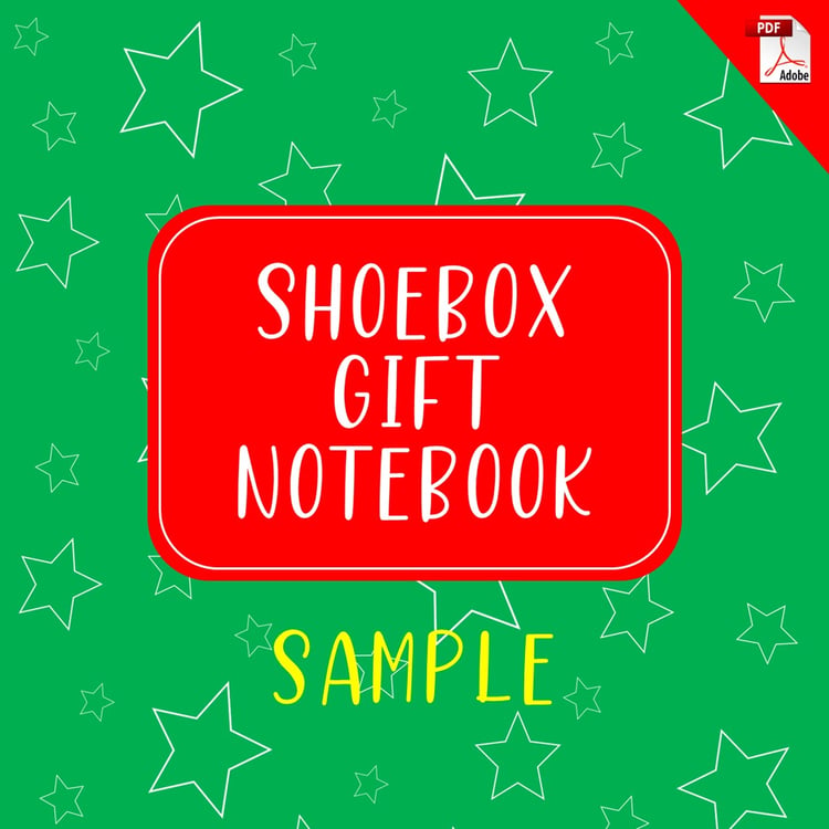 Shoebox Gift Notebook Sample (Free PDF Download)