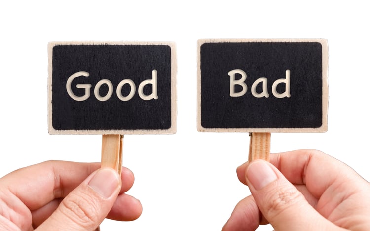 Good and bad options