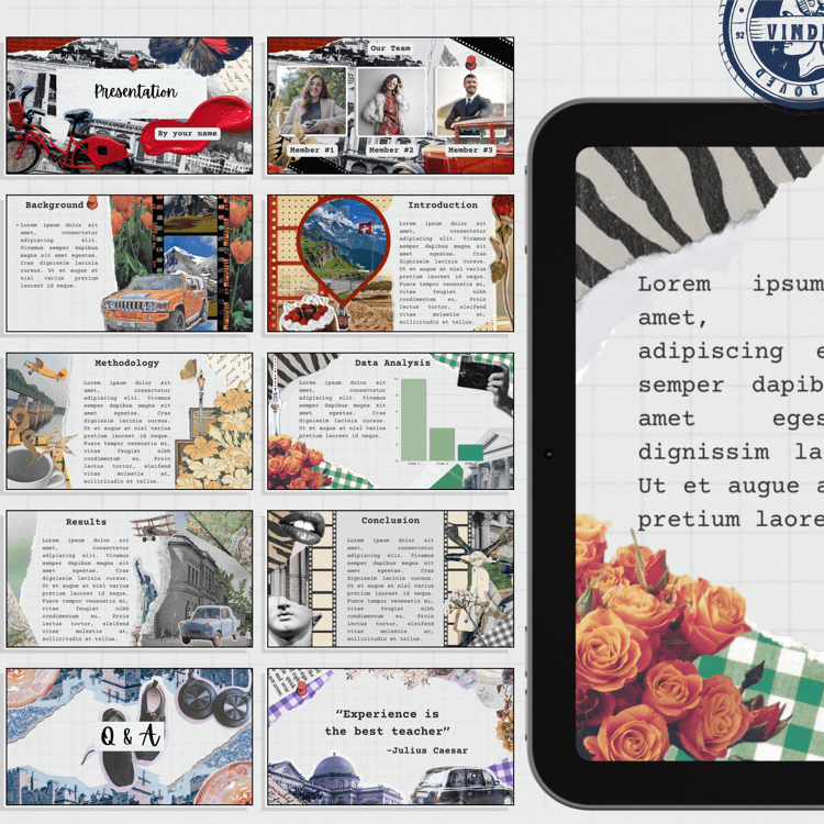 Vintage Aesthetic Canva Template