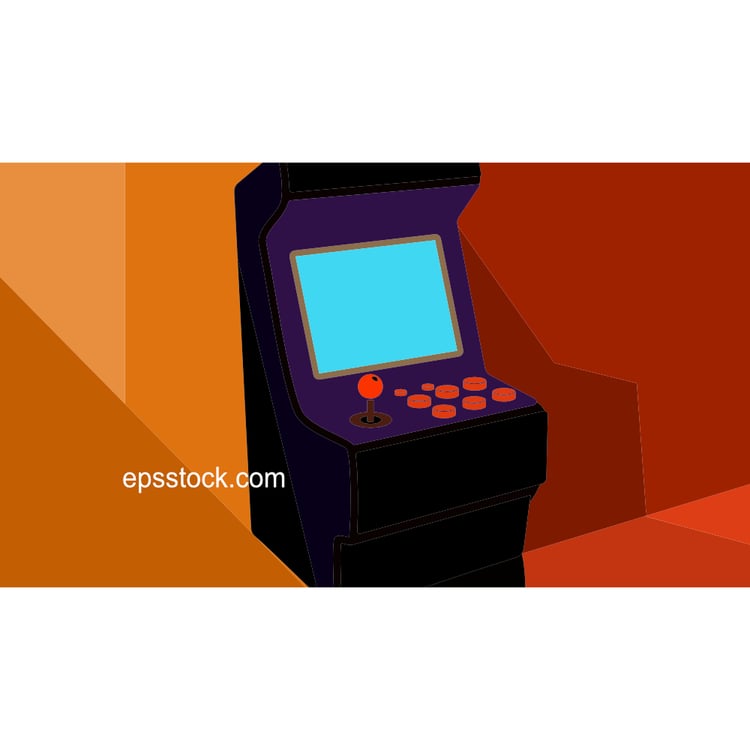 Retro Arcade Machine