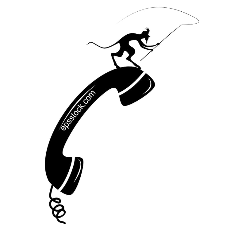 scammer on the phone