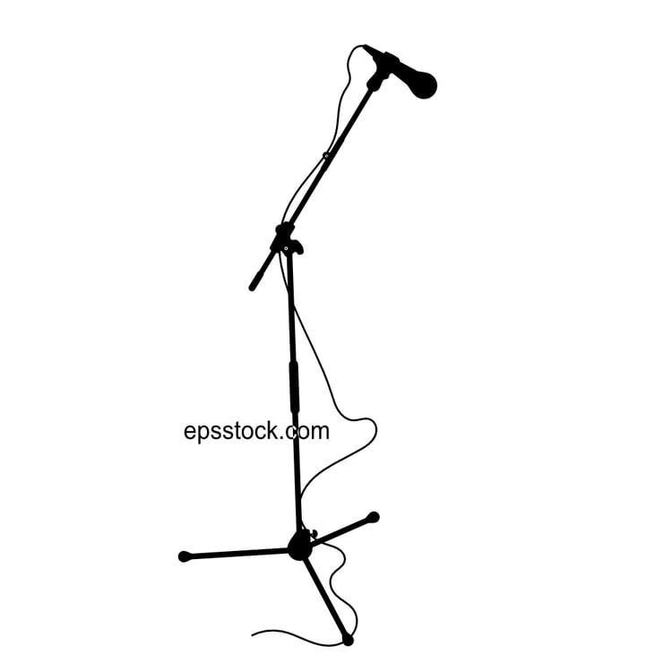 long microphone with cable