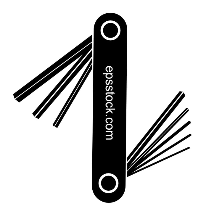 Folding Hex Wrench Key