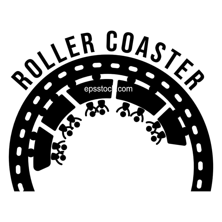 Roller Coaster in the park