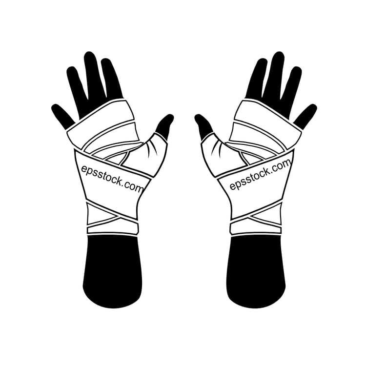 Wrapping Hand For Boxing