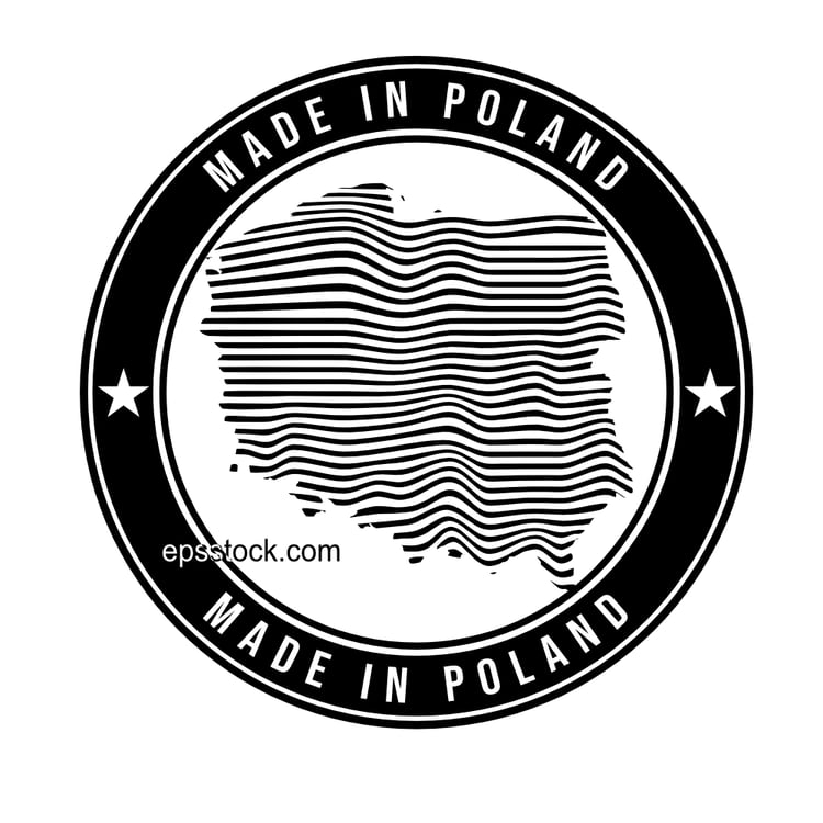 made in Poland stamp