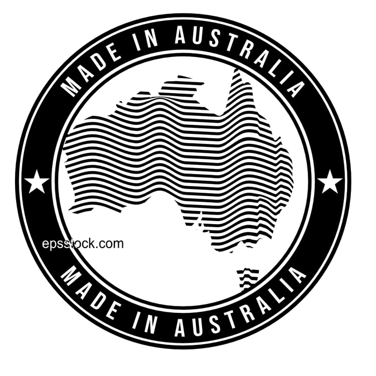 made in Australia stamp