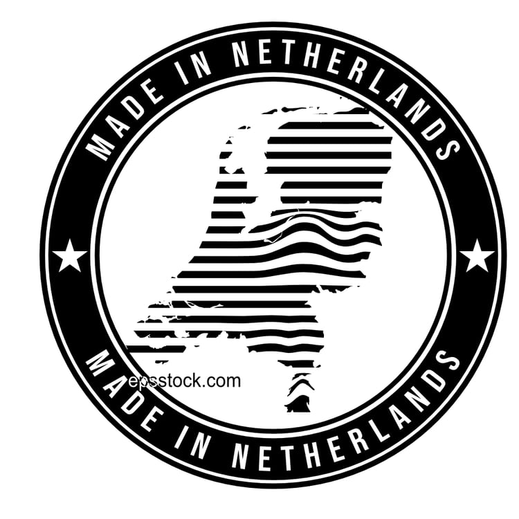 made in Netherlands stamp