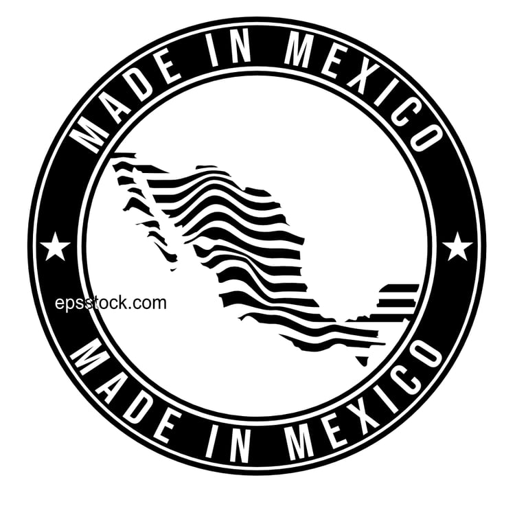 made in Mexico stamp