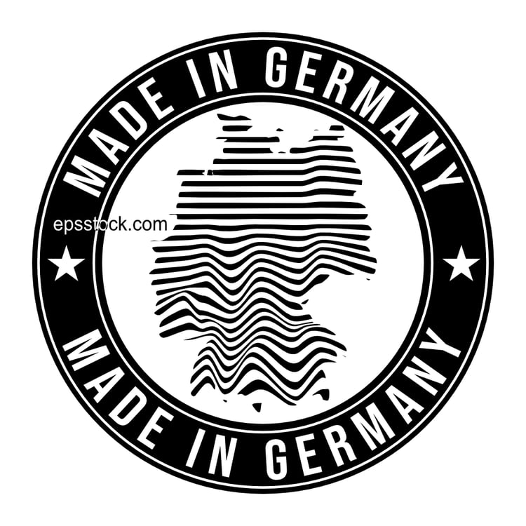 made in Germany stamp
