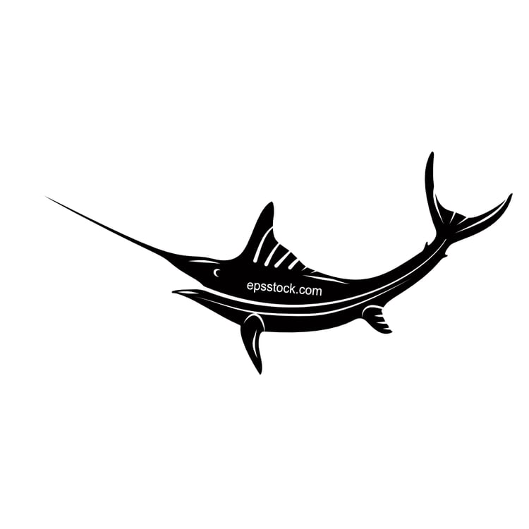 Marlin sea fish