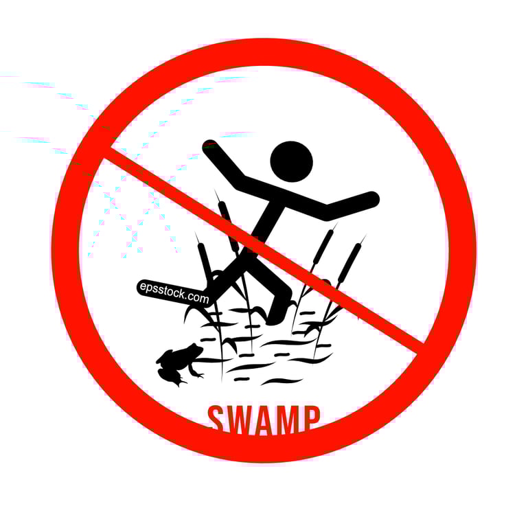 Swamp sign
