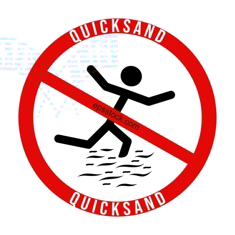 quicksand sign