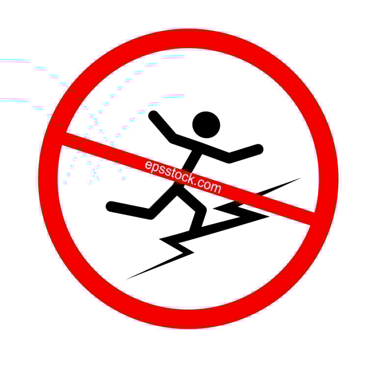 do not walking sign
