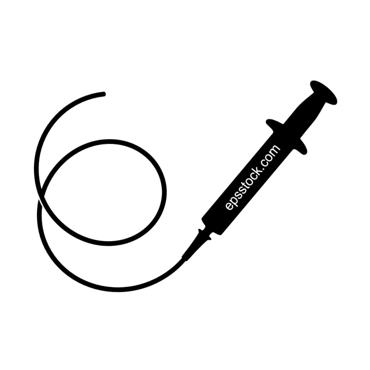 plastic feeding syringe reusable pump