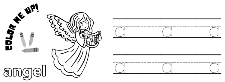 ABC Tracing Letters and Coloring for Kids