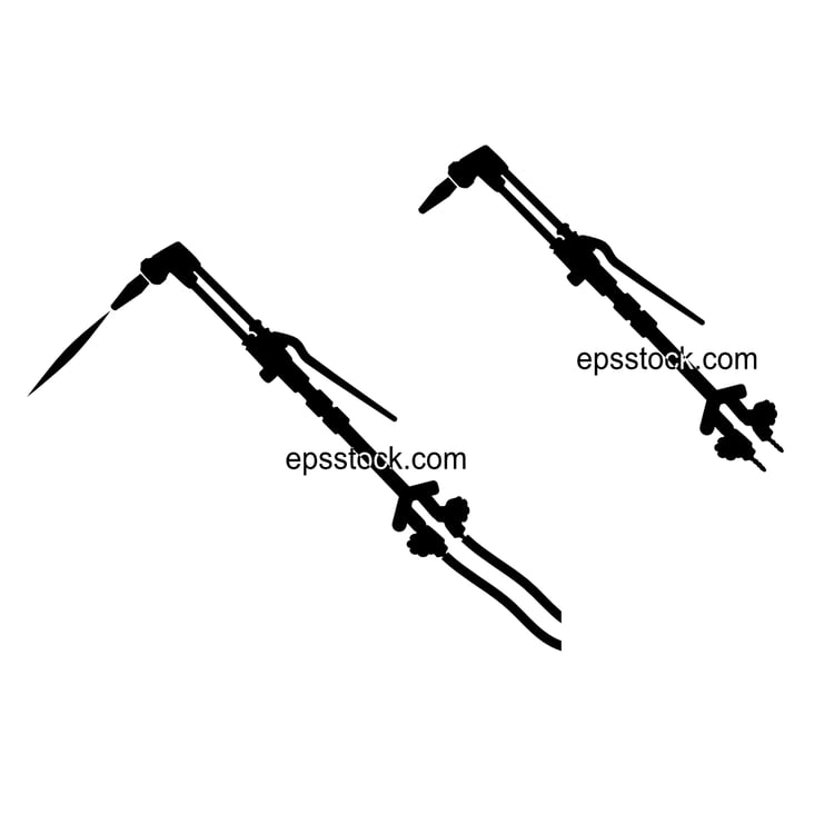 Oxy acetylene cutting torch