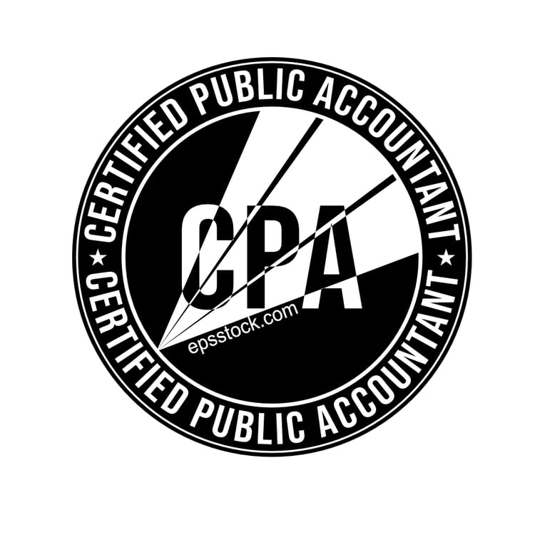 Certified public accountant sign