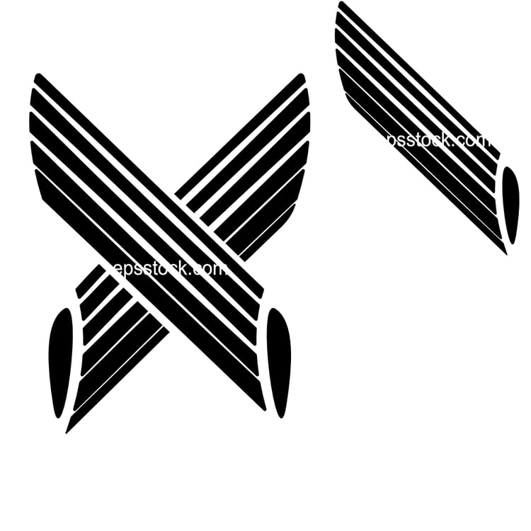 Italian pasta penne rigate