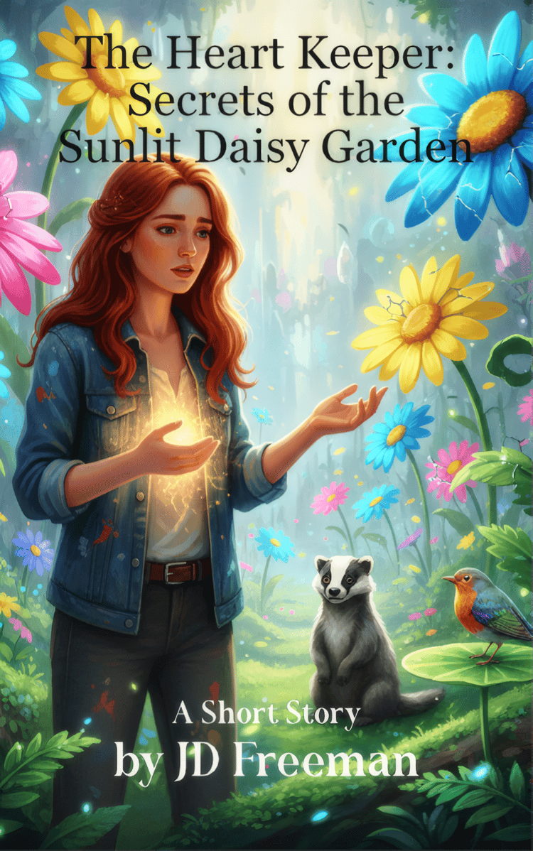 The Heart Keeper-Secrets of the Sunlit Daisy Garden Cover Image