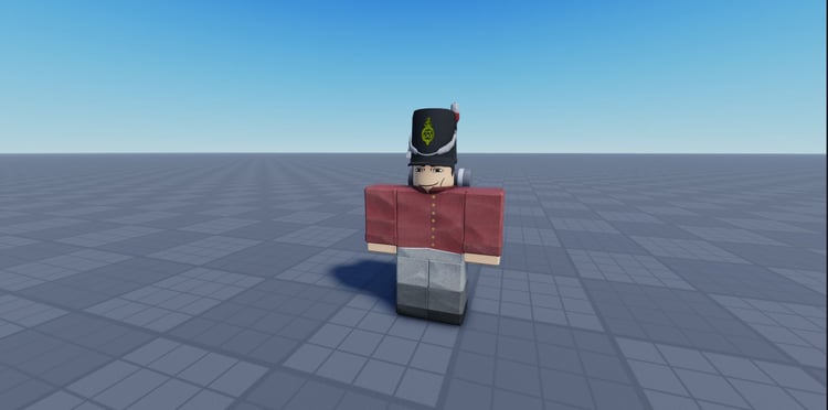 Roblox historical graphic element depicting a 33rd Regiment soldier