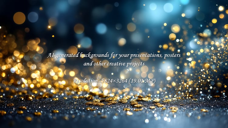 Experience the captivating allure of golden sparkles and bokeh lights, creating a magical ambiance ideal for celebrations, elegant designs, and unforgettable holiday moments. Perfect for festive promotions.