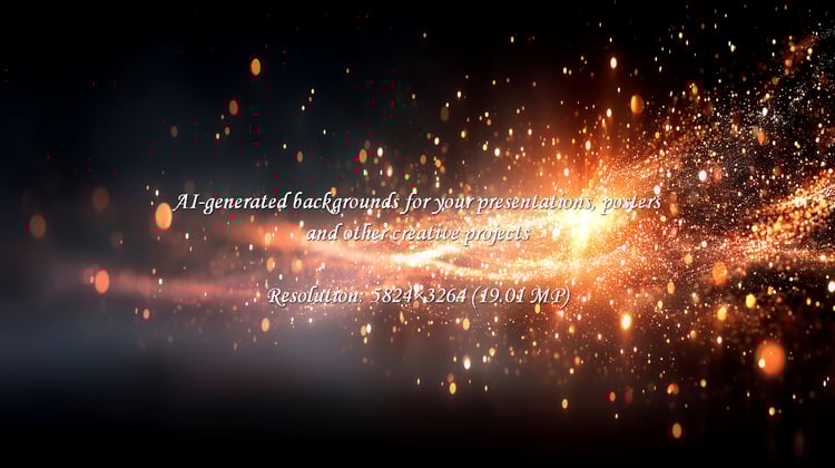 Capture a sense of wonder with this stunning abstract background of golden light streaks and shimmering particles. Perfect for adding a touch of magic and elegance to your creative projects.