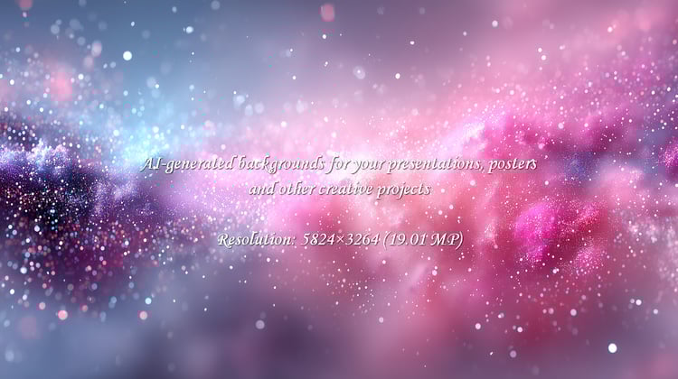 Immerse yourself in this breathtaking cosmic spectacle, a swirling nebula alive with shimmering stardust and radiant light. Perfect for projects evoking wonder, celebration, or pure magic.