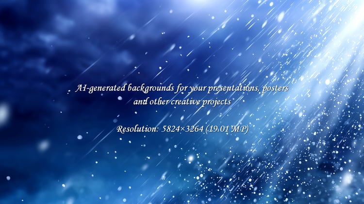 Experience the magic of a dynamic snowfall with brilliant light rays cutting through dramatic stormy clouds. Perfect for creating an atmospheric winter wonderland or a powerful visual narrative.