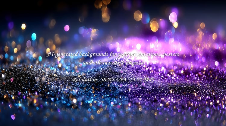Experience the enchantment of shimmering bokeh lights in stunning purple and blue tones, perfect for creating a magical, celebratory ambiance for events, holidays, or captivating abstract backgrounds.