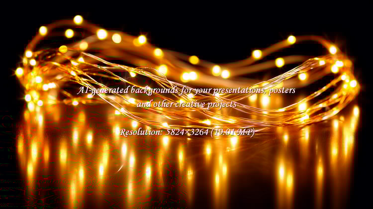 Capture the enchantment of warm, golden fairy lights dancing with soft bokeh. Perfect for adding a magical, festive touch to holiday celebrations, party decor, or creating a cozy, inviting atmosphere.