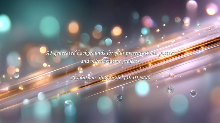 Ethereal bokeh lights create a mesmerizing backdrop, adding a touch of magic to your designs. Perfect for conveying elegance, innovation, and festive cheer in any project.