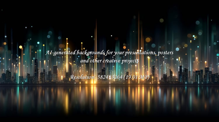 Experience the pulse of innovation with this captivating futuristic cityscape, alive with vibrant digital energy streams and dazzling reflections. Perfect for tech, business, and future-focused projects.